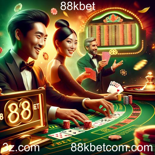 Experiência Imersiva no Cassino Ao Vivo do 88kbet